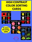 CVI High Contrast Color Sorting Cards
