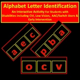 CVI Identifying Alphabet. Book 3 - CVI, LowVision, Multipl
