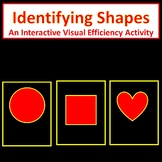 CVI Identifying Shapes. Book 3 - CVI, LowVision, Multiple 
