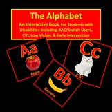 CVI Learn Alphabet. Book 1 - CVI, LowVision, Multiple Disa
