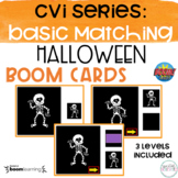 CVI Series Basic Matching | Halloween BOOM Cards | DISTANC