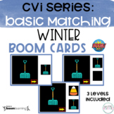 CVI Series Basic Matching | Winter BOOM Cards | DISTANCE LEARNING