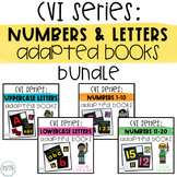 CVI Series Letters and Numbers Interactive Books BUNDLE