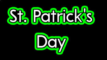 Preview of CVI St. Patrick's Day