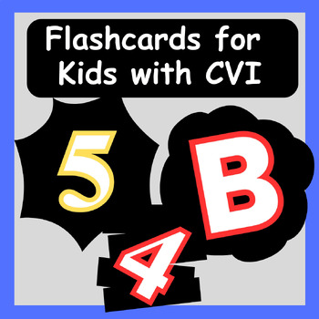 Preview of CVI; Uppercase & Lowercase Letters|Numbers|Adaptive Cards Bundle Pack