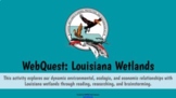 CWPPRA WebQuest: Louisiana Wetlands