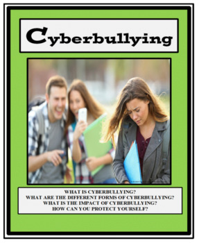 Preview of CYBERBULLYING, Bullying, Social Skills, Life Skills