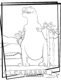 Cabazon Dinosaurs Coloring Pages California Road Trip