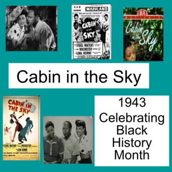 Preview of Cabin in the Sky $FREE PowerPoint ♫  ♫  - An American Musical