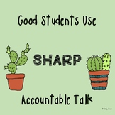 Cactus Accountable Talk Posters
