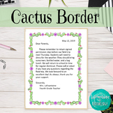Cactus Border