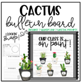 Cactus Bulletin Board - Back to School - Editable