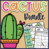 Cactus Bundle | Cactus Teacher Planner | Cactus Folder Cov