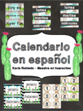 Cactus Calendar in Spanish!