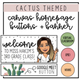 Cactus Canvas Homepage Buttons + Banner (With Tutorial Videos)