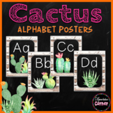 Cactus Classroom Decor Alphabet Posters