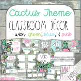 Cactus Classroom Decor Bundle