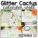 Cactus Classroom Decor Classroom Calendar Wall Birthday & 