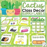 Cactus Classroom Decor Succulent Classroom Decor Supply La