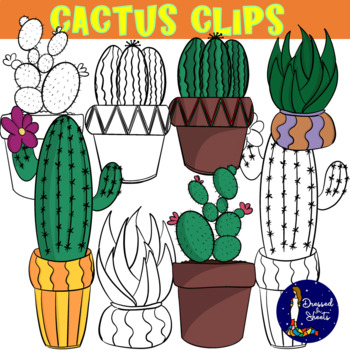 Preview of Cactus Clip Art