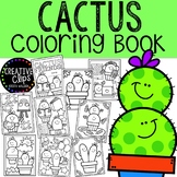 Cactus Coloring Pages {Made by Creative Clips Clipart}