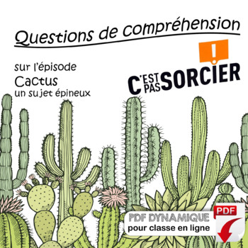 Preview of Cactus - Compréhension