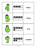 Cactus Counting 0-20 ENGLISH (Numbers/Ten Frames/Word Numb