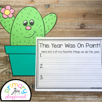 Cactus Craft With Writing Prompts/Pages by Primary Playground | TpT