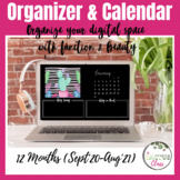 Cactus Desktop/Phone Calendar & Organizer | Classy Black b