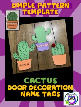 48 Pieces Fun Express Cactus Cutouts Bulletin Board Decor 