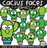Cactus Faces Clipart