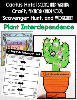 Cactus Hotel Craft, Scavenger Hunt, Sort/Chart, Worksheet ...