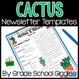 Weekly Class Parent Newsletter Template Editable, Kinderga