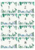 Cactus Number Labels