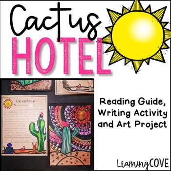 Preview of Cactus - Reading, Writing, Science and Art Activities