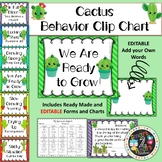 Cactus Succulent Behavior Clip Chart