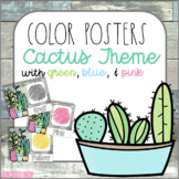 Cactus Classroom Decor Colors