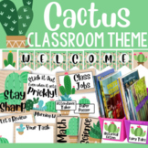 Cactus Theme: Classroom Décor Bundle for Back to School