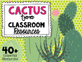 Cactus Classroom Decor | Cactus Theme