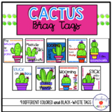 Cactus Themed Celebration Tags- Classroom Management Tool