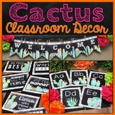Cactus Classroom Decor Theme Bundle
