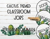 Cactus Themed Classroom Jobs