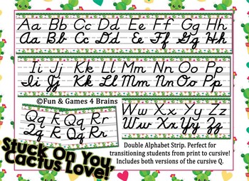 new in package Cursive Alphabet Wall Strips 