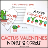 Cactus Valentines Notes & Cards Valentine's Day Writing Activity