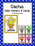 Cactus/Western Color Posters With Polka Dot Trim