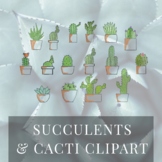 Cactus and Succulent Clipart