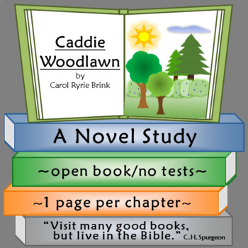 Preview of Caddie Woodlawn Novel Study