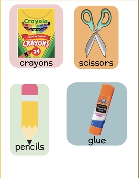 Pencil Caddy Labels by Regina Capowski