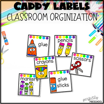 Caddy Labels {FREEBIE}