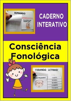 Preview of Caderno Interativo - Consciência Fonológica